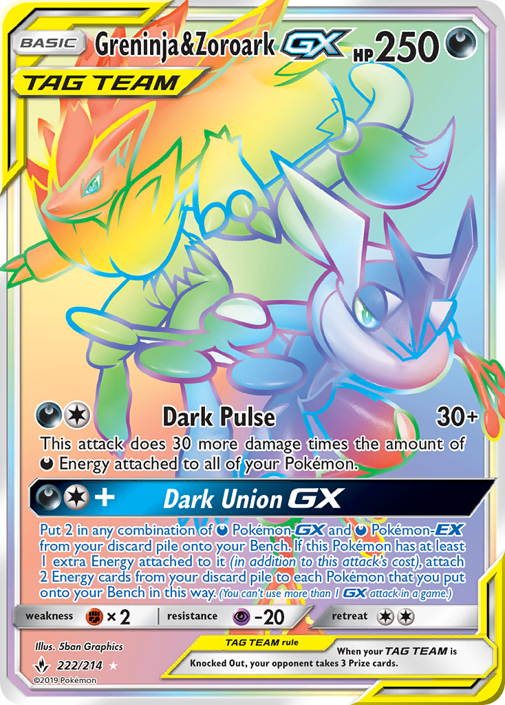 Greninja & Zoroark GX